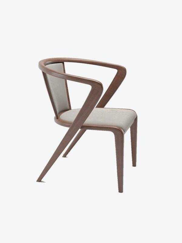 Brown Dining Chair - Image 4