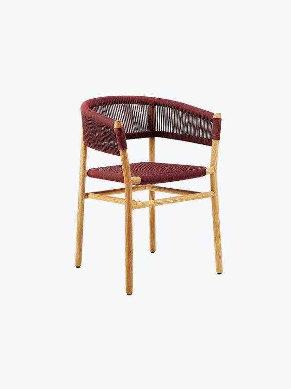 Brown Dining Chair - Image 3